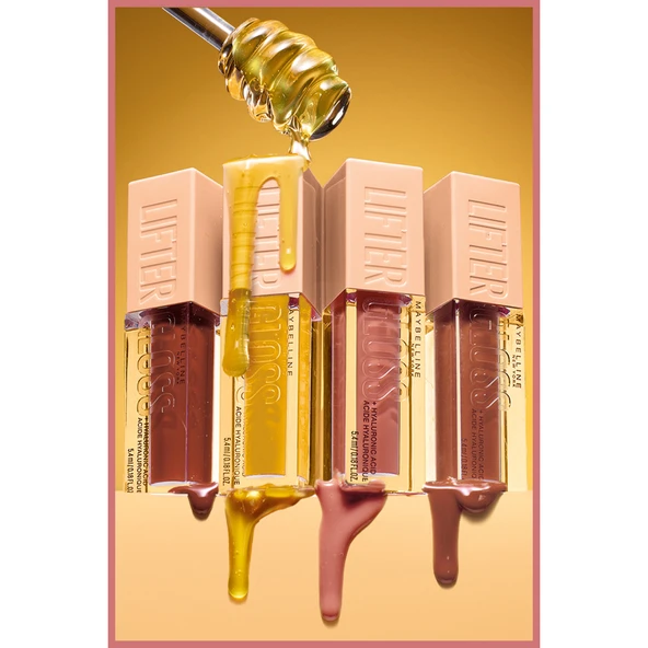Maybelline New York Lifter Gloss Honey’d Nemlendirici Dudak Parlatıcısı - 26 Honey - 3