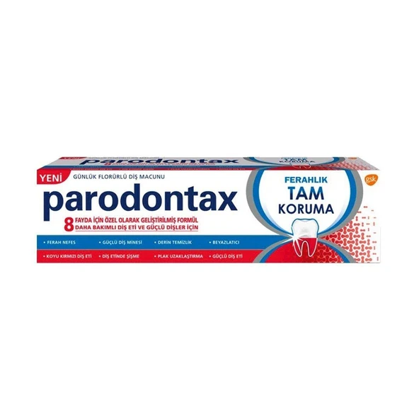 Parodontax Diş Macunu Ferahlık Tam Koruma 50 ml