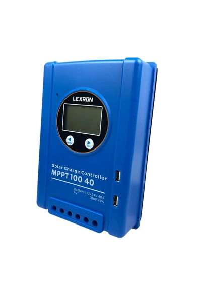 Lexron Mppt 40 A Amper 12 / 24 V Volt Şarj Kontrol Cihazı Regülatörü - 4