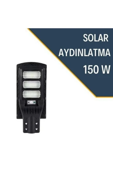 Lexron 150w Ip65 Solar Güneş Enerjili Bahçe Ve Sokak Lambası - 2