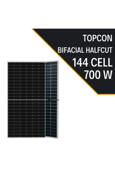 Lexron Topcon Bıfacıal 700w 10bb Half Cut Güneş Paneli - 2