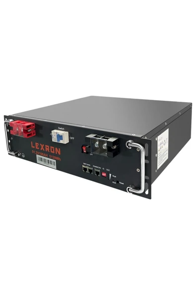 Lexron 51.2V 100AH Lityum Akü (Kaset Tipi) - 3