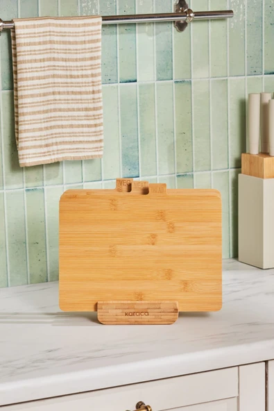 Karaca Arel 4 Parça Bambu Kesme Tahtası 28 cm