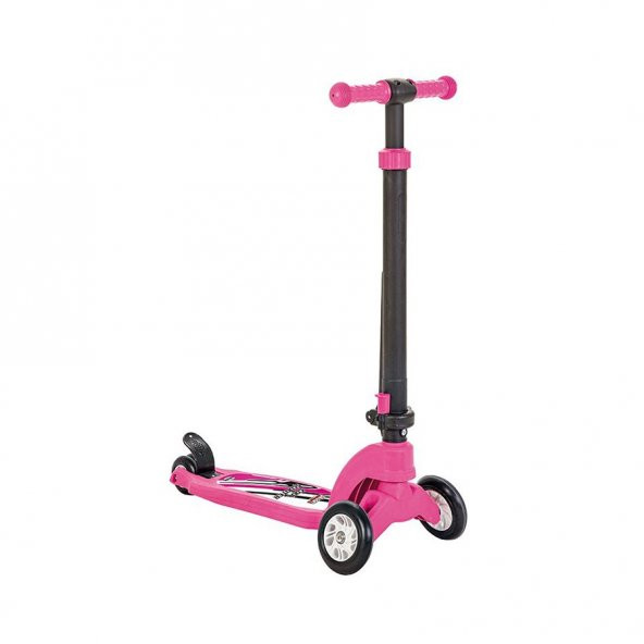 Pilsan Cool Kız Çocuk Oyuncak Scooter Pembe - 1