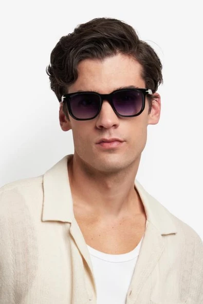 David Beckham DB 7133/S-807‐SIYAH-863 Unisex Güneş Gözlüğü - Resim 4