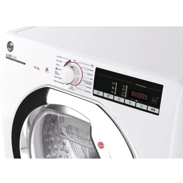 HOOVER HLEH10A2TCEX-17 A++ 10 Kg Wi-Fi + Bluetooth Bağlantılı Isı Pompalı Kurutma Makinesi Beyaz - 3