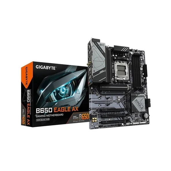 GIGABYTE B650 EAGLE AX WIFI6E DDR5 HDMI-DP PCIE 4.0 AM5 ATX