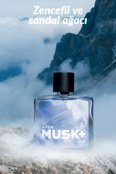 AVON Musk Air Erkek Parfüm Edt 75 Ml. - 2