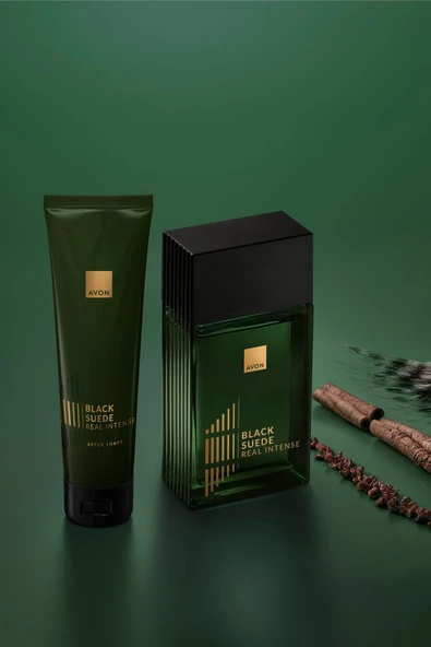 AVON Black Suede Real Intense EDT 100ml - Resim 3
