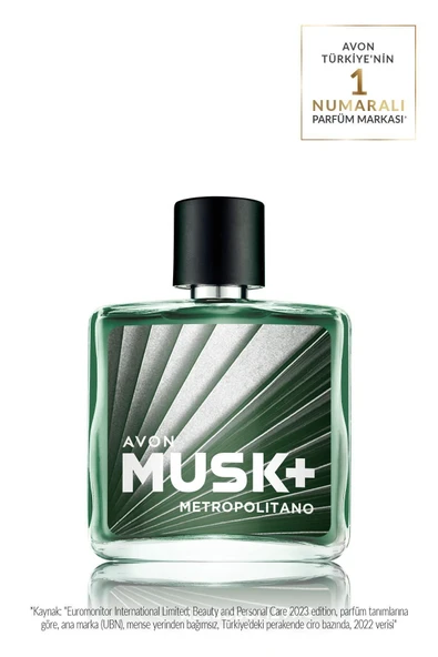 AVON Musk Metropolitano Erkek Parfüm Edt 75 Ml. ürün görseli