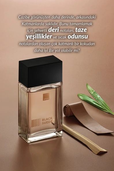 AVON Black Suede EDT 100ml - Resim 2