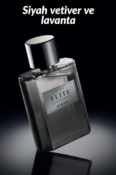 AVON Elite Gentleman in Black Erkek Parfüm Edt 75 Ml. - Resim 2
