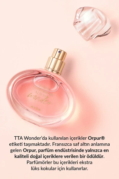 AVON Tta Wonder Kadın Parfüm Edp 50 Ml. - Resim 3