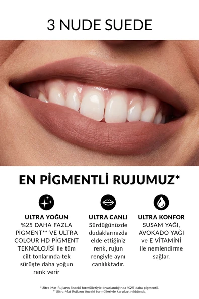AVON Ultra Mat Ruj - Nude Suede - 2