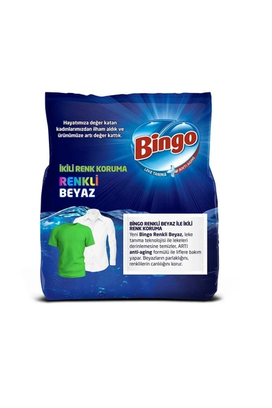 Bingo Matik Renklı&Beyaz Toz Deterjanı 4 kg - 2
