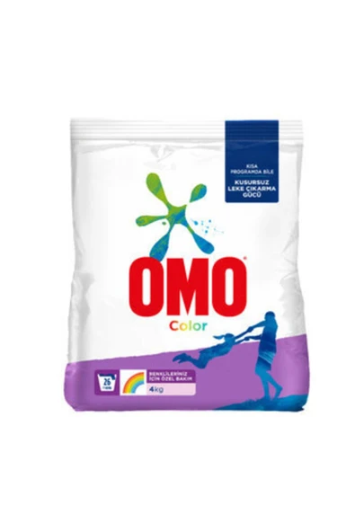 Omo Color Renkliler Toz Deterjan 4 Kg