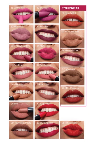 AVON Ultra Mat Ruj - Marvellous Mocha - 5