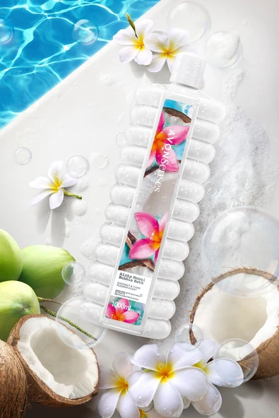AVON Senses Aloha Monoi Lily Banyo Köpüğü 500ml. - 4