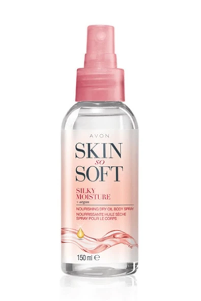 AVON Besleyici Sprey Vücut Yağı - Silky Moisture 150 ml 5050136879808