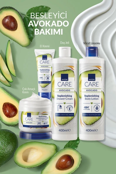AVON Care Kuru Ciltler İçin Avokado Özlü Çok Amaçlı Krem 400 Ml. - 2