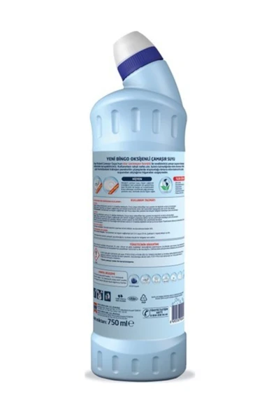 Bingo Oksijen Çamaşır Suyu Hassas Hijyen 750mll - 3