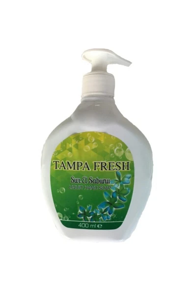 TAMPA Fresh Sabun Kokulu Sıvı El Sabunu 400ml. Pompalı