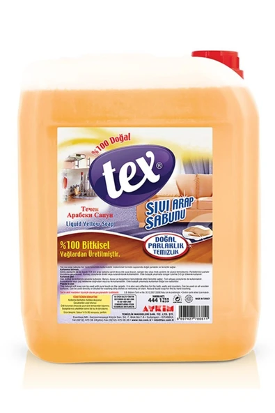 Tex Arap Sabunu 5 Lt