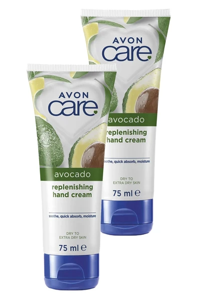AVON Care Kuru Ciltler İçin Avokado Özlü El Krem 75 Ml. İkili Set - 2