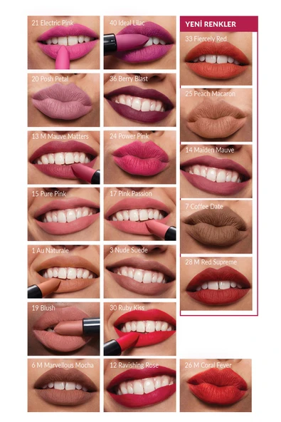 AVON Ultra Mat Ruj - Ravishing Rose - 5