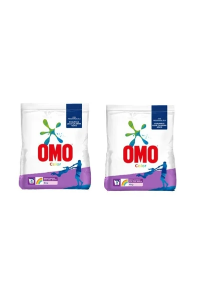 Omo Color Toz Deterjan 4 Kg ( 2 Adet )