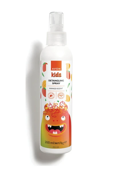 AVON Kids Çocuklar İçin Mango Kokulu Saç Açıcı Sprey 200 ML.