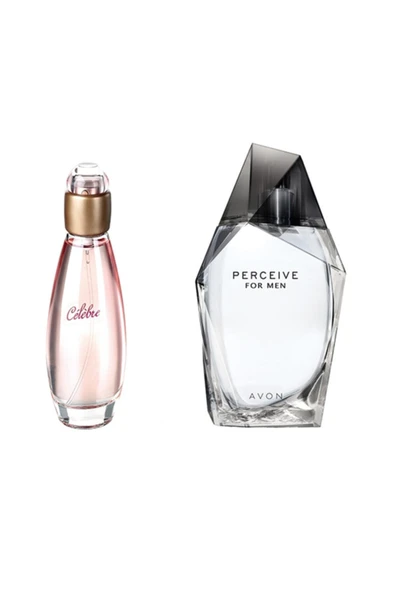 AVON Celebre Edt 50 Ml Kadın + Perceive Edt 100 Ml Erkek