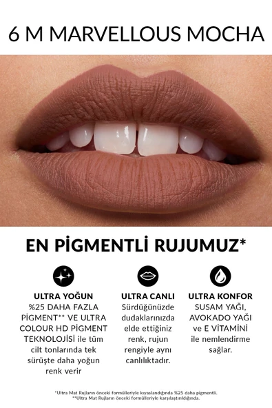 AVON Ultra Mat Ruj Marvellous Mocha İkili Set - 3
