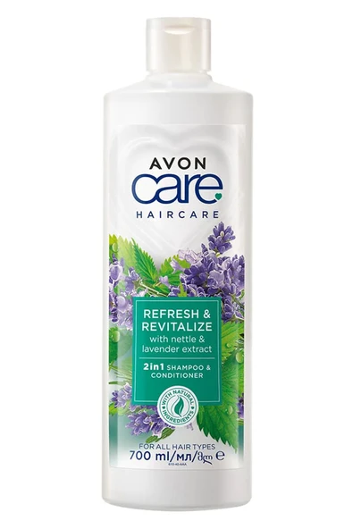 AVON Care Isırgan Otu Ve Lavanta Özleri Içeren Şampuan Ve Saç Kremi 700 Ml.