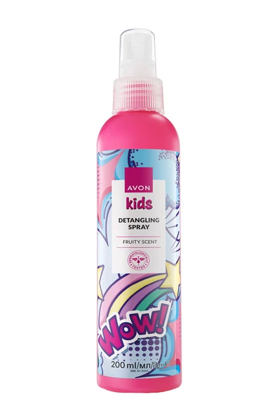 AVON Kids Wow Çocuklar İçin Meyve Kokulu Saç Açıcı Sprey 200 ML.
