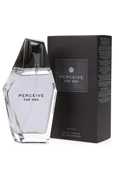 AVON Perceive erkek parfüm + musk Marine rolon
