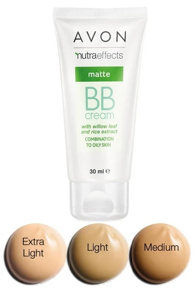 AVON Nutra Effects Mat Bb Krem 30 Ml. Light - 2