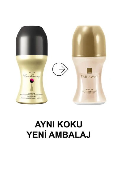 AVON Far Away Edp 50 Ml + Roll-on 2 Li Set - 5