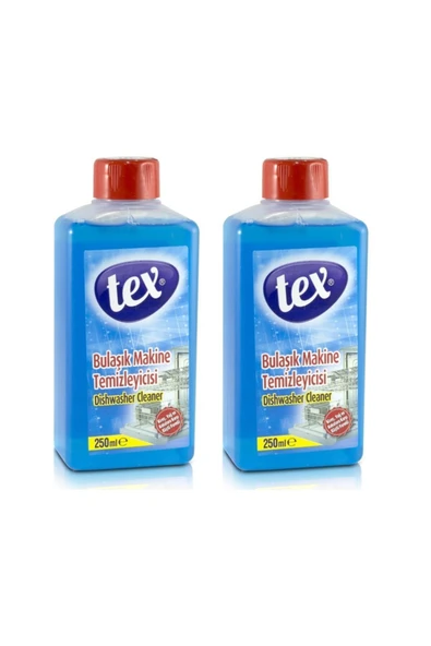 Tex Bulaşık Makine Temizleyicisi 250 ml X 2 Adet