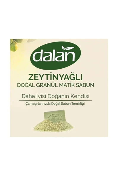 Dalan Zeytinyağlı Doğal Granül Matik Sabun Zeytin Mucizesi 500 gr - 2