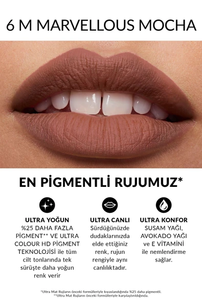 AVON Ultra Mat Ruj - Marvellous Mocha - 2