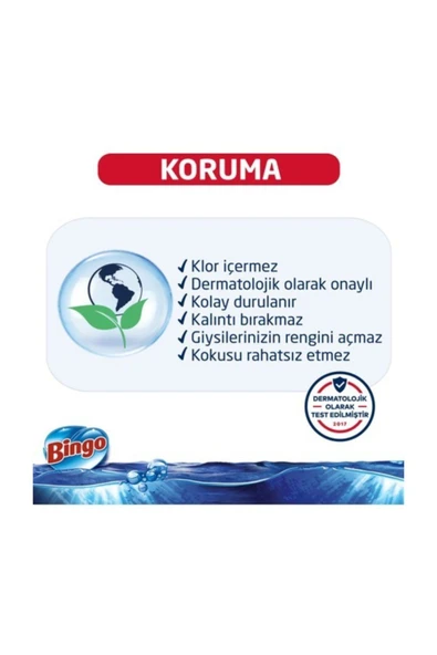 Bingo Oksijen Çamaşır Suyu Hassas Hijyen 750mll - 4