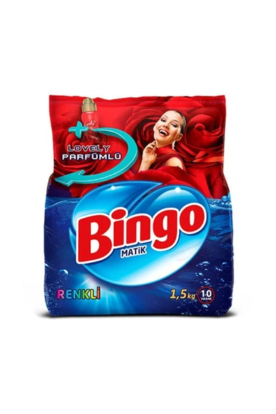 Bingo Matik Toz Deterjan 1,5 Kg