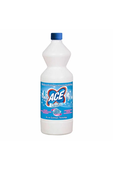 ACE Marka: Çamaşır Suyu 1 Lt Kategori: Çamaşır Kokusu & Parfümü ürün görseli