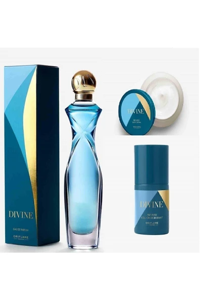 Oriflame Divine Edp 50 Ml Parfüm Set