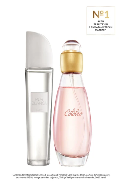 AVON Celebre ve Pur Blanca Kadın Parfüm Seti - 1
