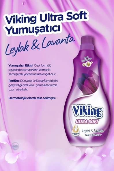 Viking Yumuşatıcı Soft Leylak&lavanta 1400 ml 1 Adet - Resim 3