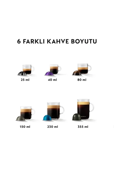 Nespresso GCV2-EU-WH-NE Vertuo Pop Kahve Makinesi,Beyaz - 3