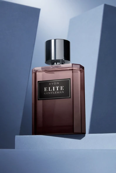 AVON Elite Gentleman Erkek 75ml EDT +  Roll-On Deodorantlı Parfüm Seti - 4