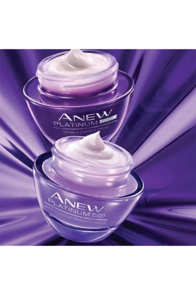 AVON Anew Platinum Gündüz Kremi Spf25 ve Gece Kremi 50 ml